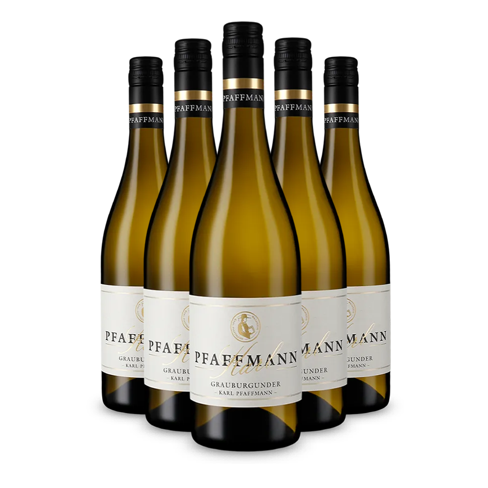 5 bouteilles de Edition Karl Pfaffmann Pinot gris sec 2024 – Gold