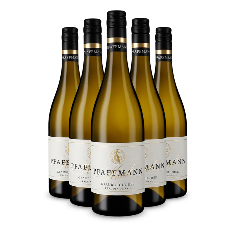5 bouteilles de Edition Karl Pfaffmann Pinot gris sec 2024 – Gold