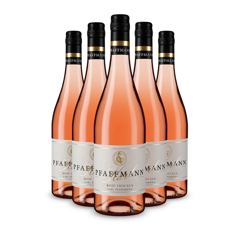 5 bouteilles de Edition Karl Pfaffmann Rosé sec 2024 – Gold