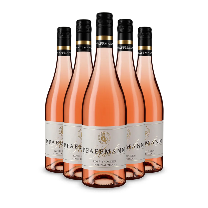 5 bouteilles de Edition Karl Pfaffmann Rosé sec 2024 – Gold