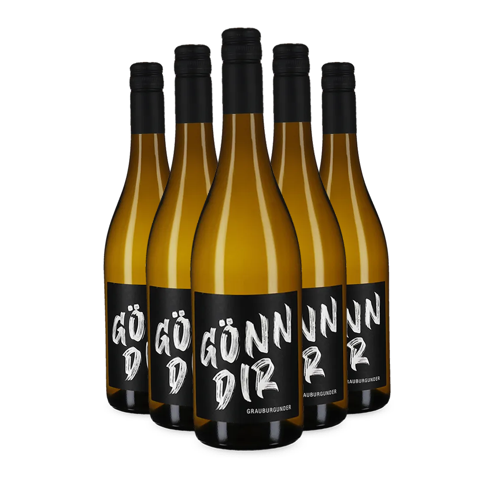 5 bouteilles de Pinot gris sec 2024 – Gold