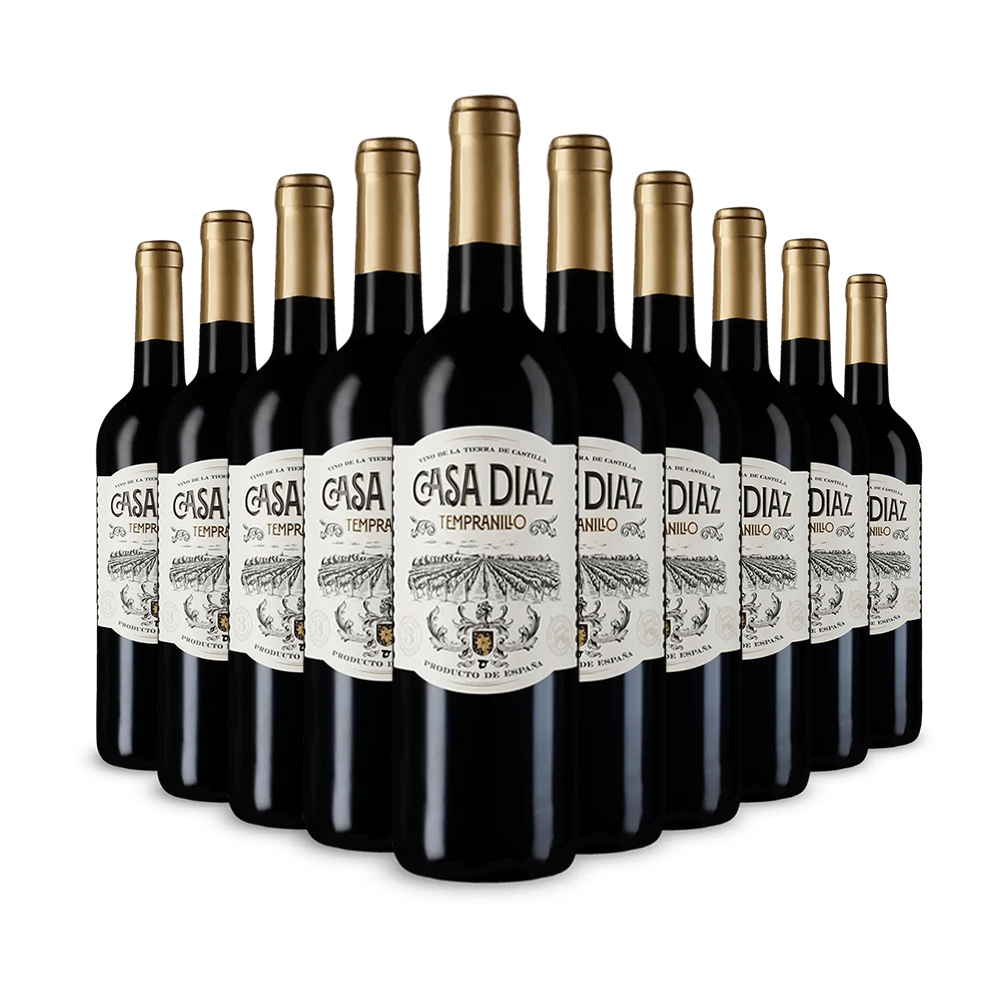 10 bouteilles de Tempranillo 2024 – Gold