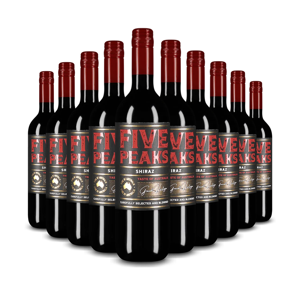 10 bouteilles de Shiraz 2024 – Gold