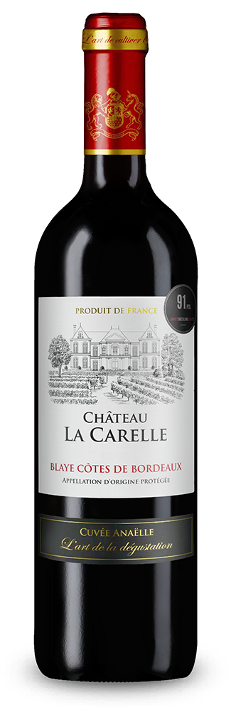 Château La Carelle Blaye Côtes de Bordeaux 2022 – Gold