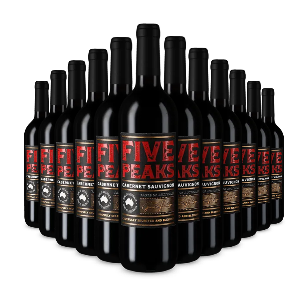 12 bouteilles de Cabernet Sauvignon 2024 – Gold