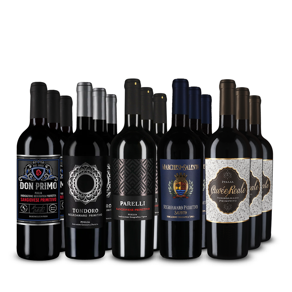 Primitivo XXL : les stars en assortiment 5x3 – Gold