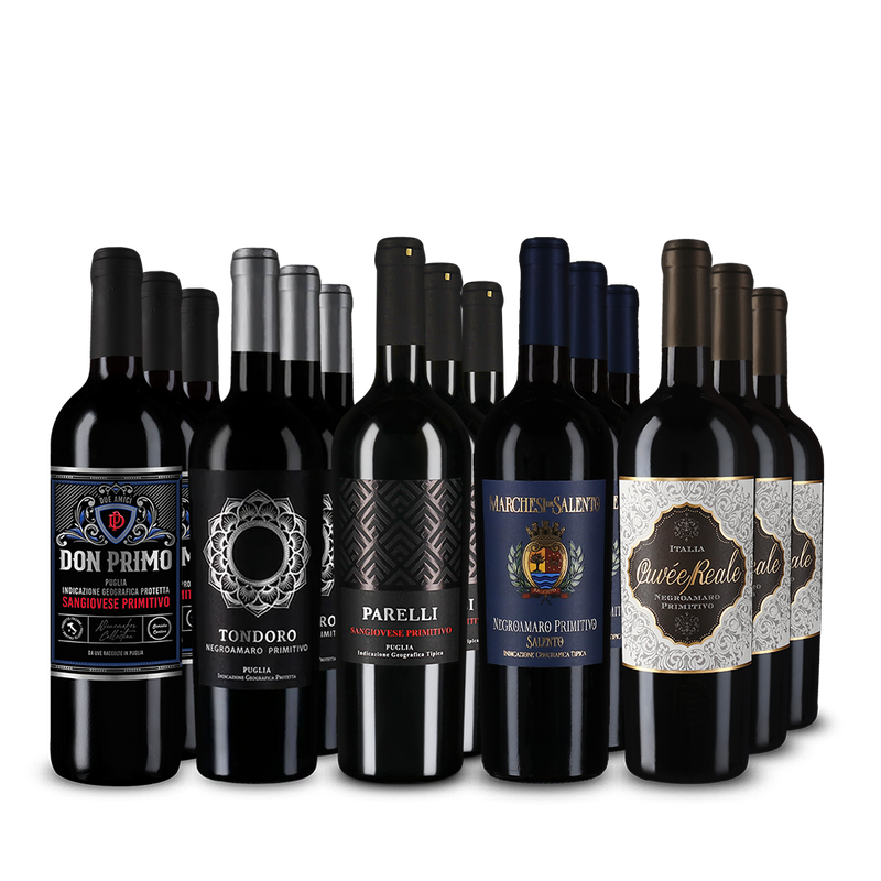 Primitivo XXL : les stars en assortiment 5x3 – Gold