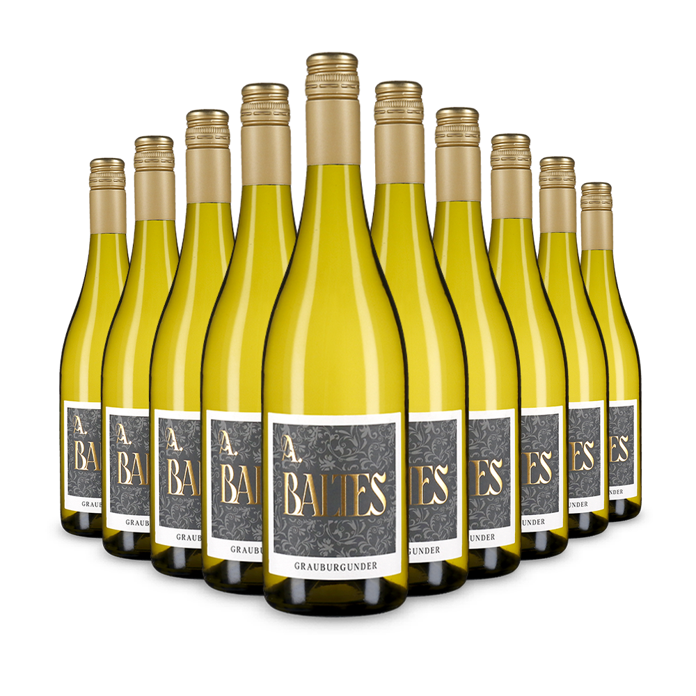 10 bouteilles de Pinot gris sec 2025 – Gold