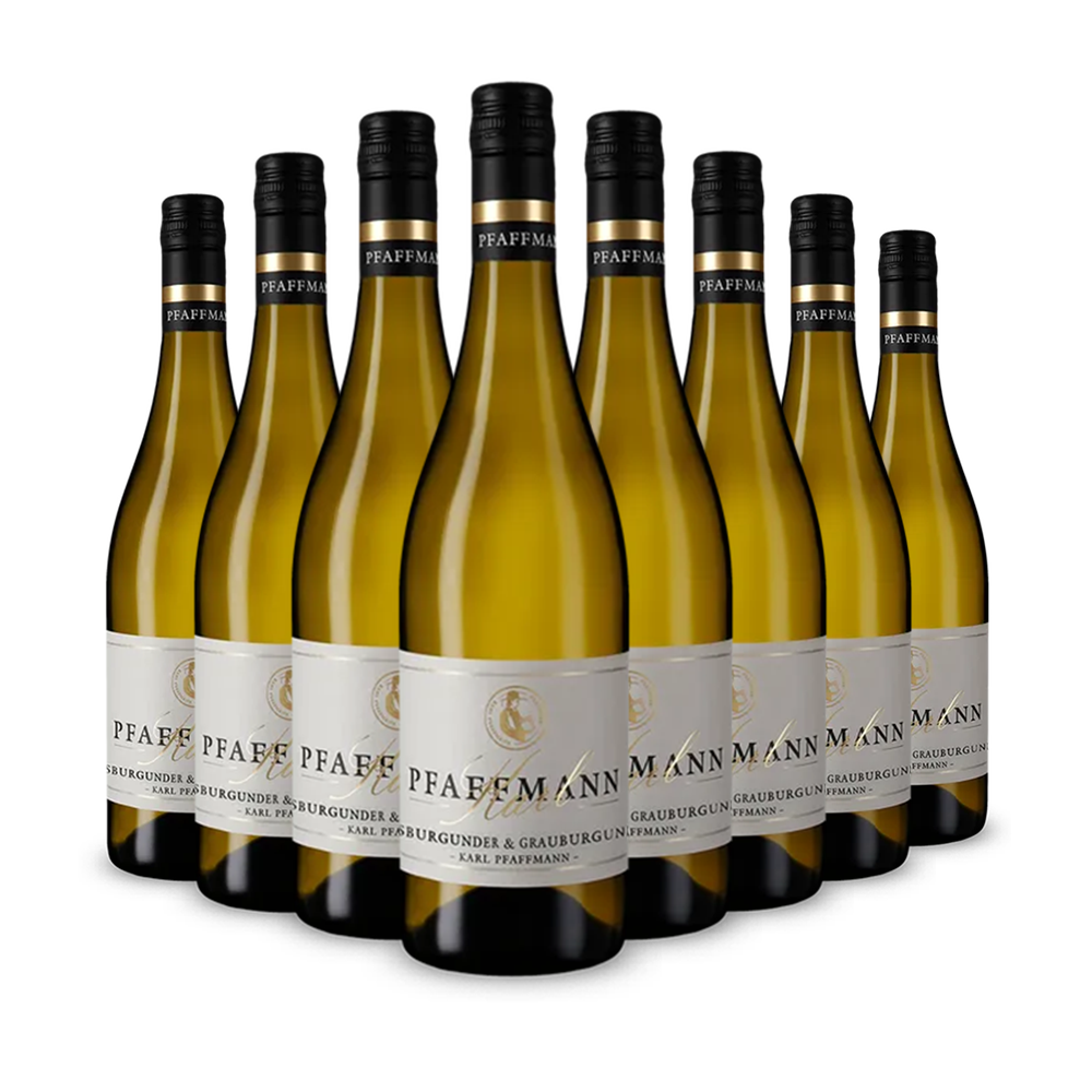 8 bouteilles Edition Karl Pfaffmann pinot blanc et pinot gris sec 2025