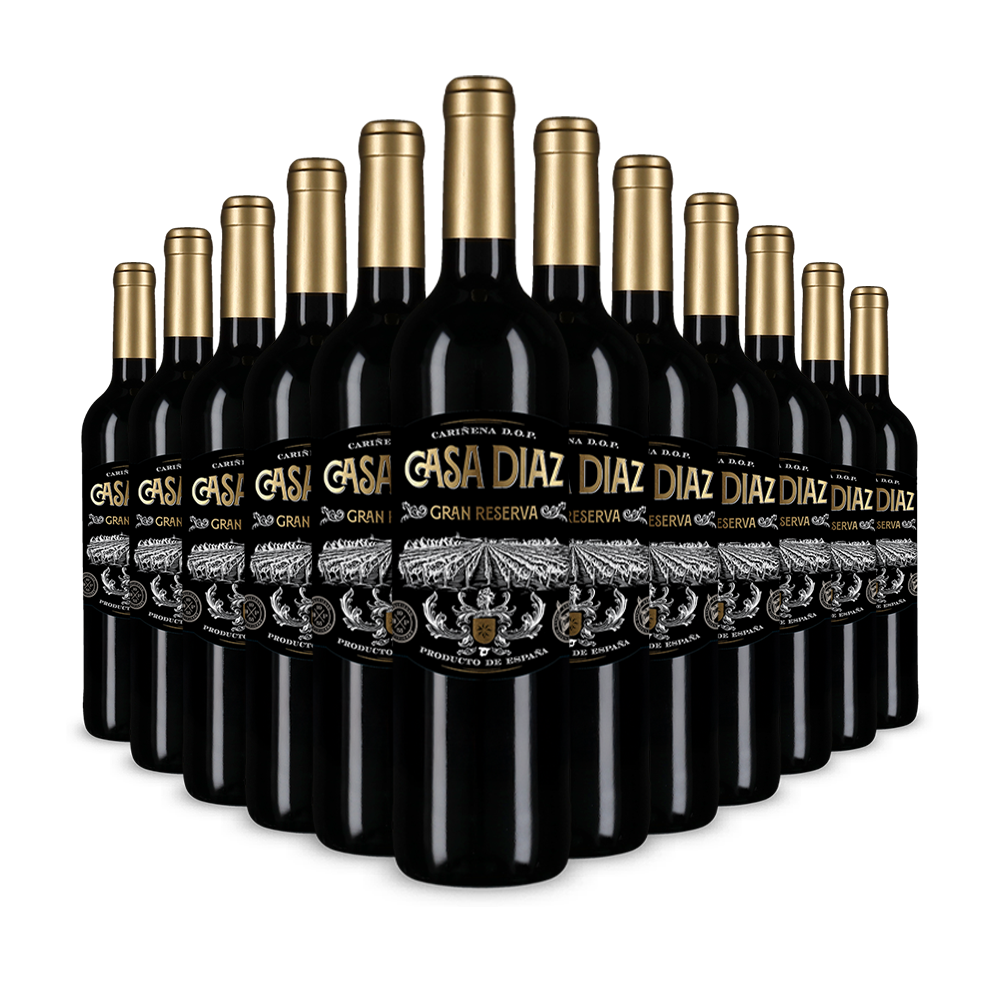 12 bouteilles Gran Reserva 2019 – Gold