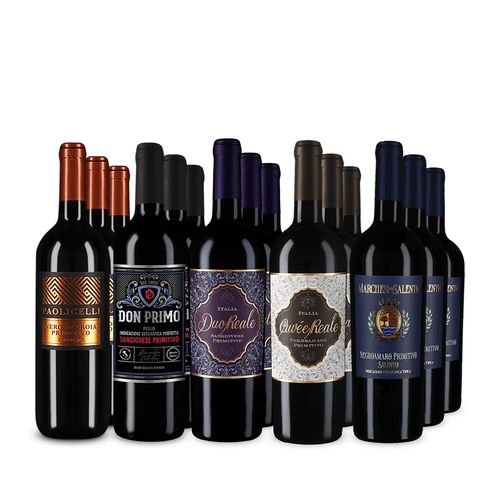 Primitivo XXL : les stars médaillées d’or en assortiment 5x3 – Gold