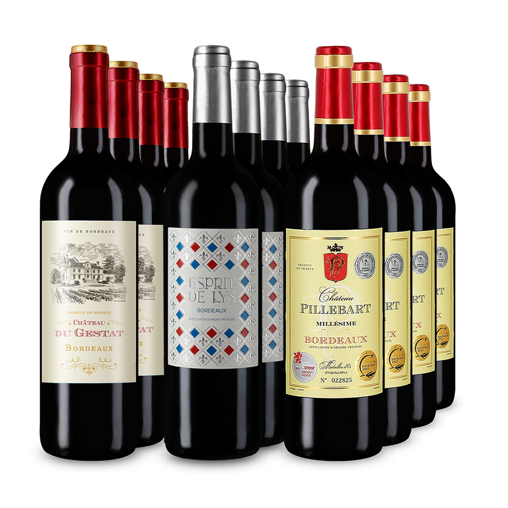 Les stars de Bordeaux dans un assortiment 3x4 – Gold