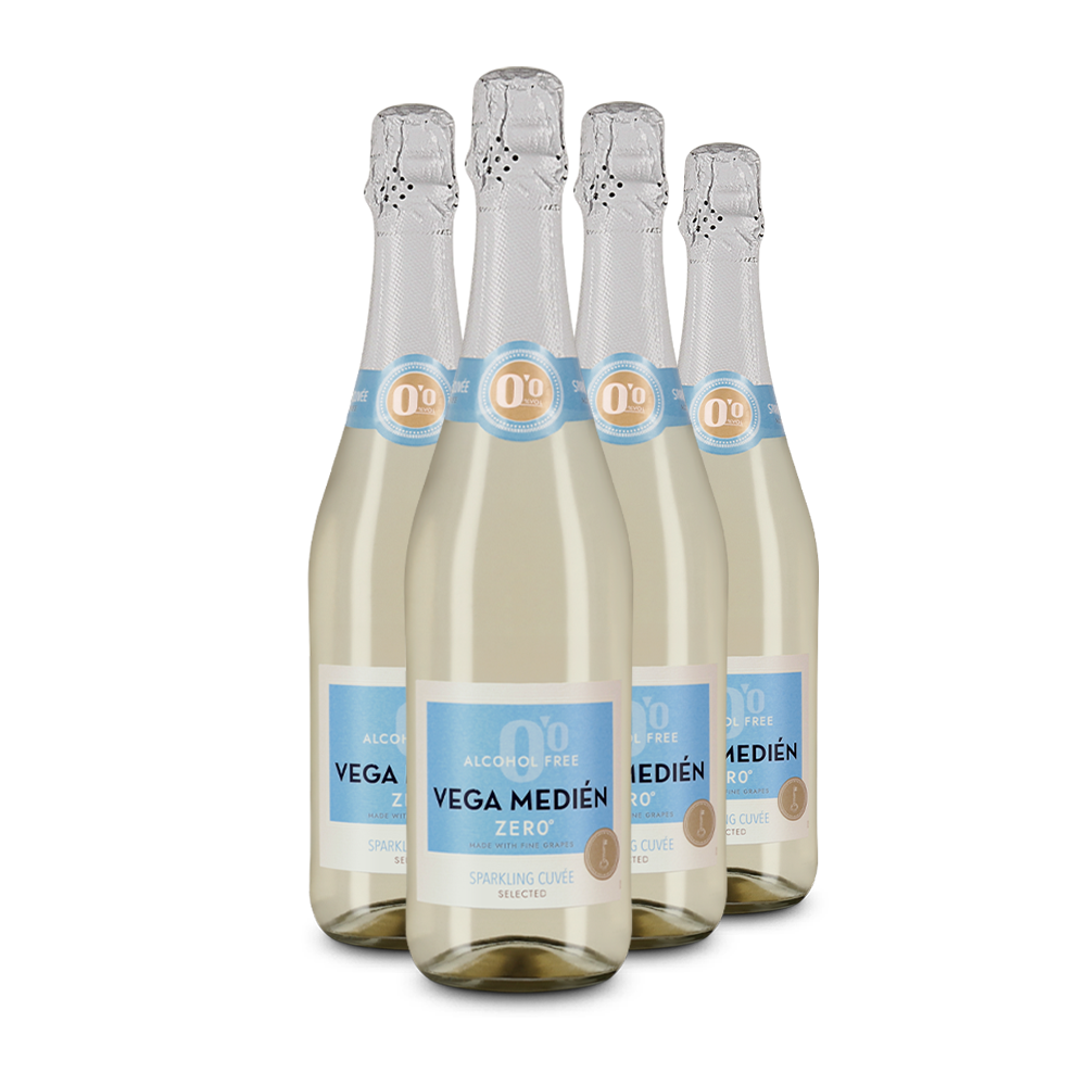 4 bouteilles Vega Medién sans alcool – Gold