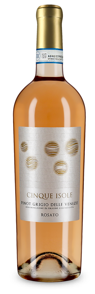 Cinque Isole Pinot Grigio Rosato 2025 – Gold