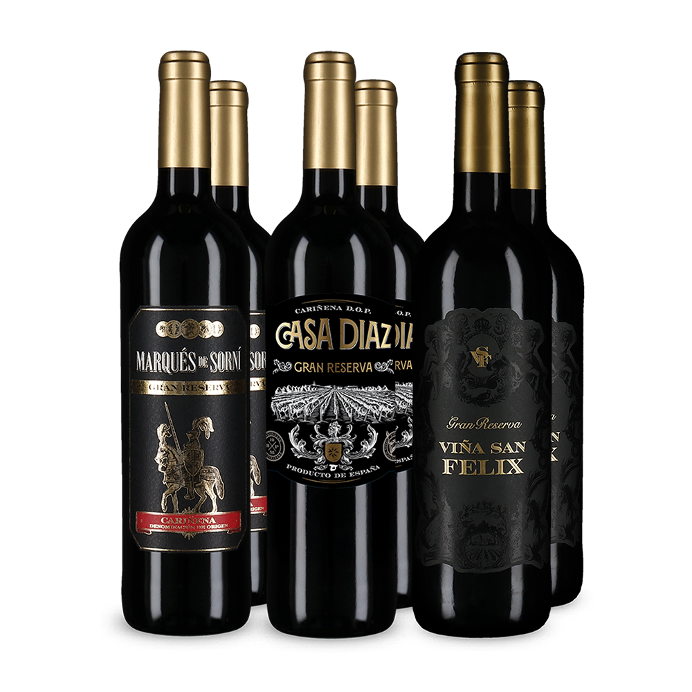 Gran Reservas en assortiment 5x2 – Gold