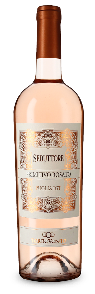 Torrevento Primitivo Seduttore Rosato 2025 – Gold
