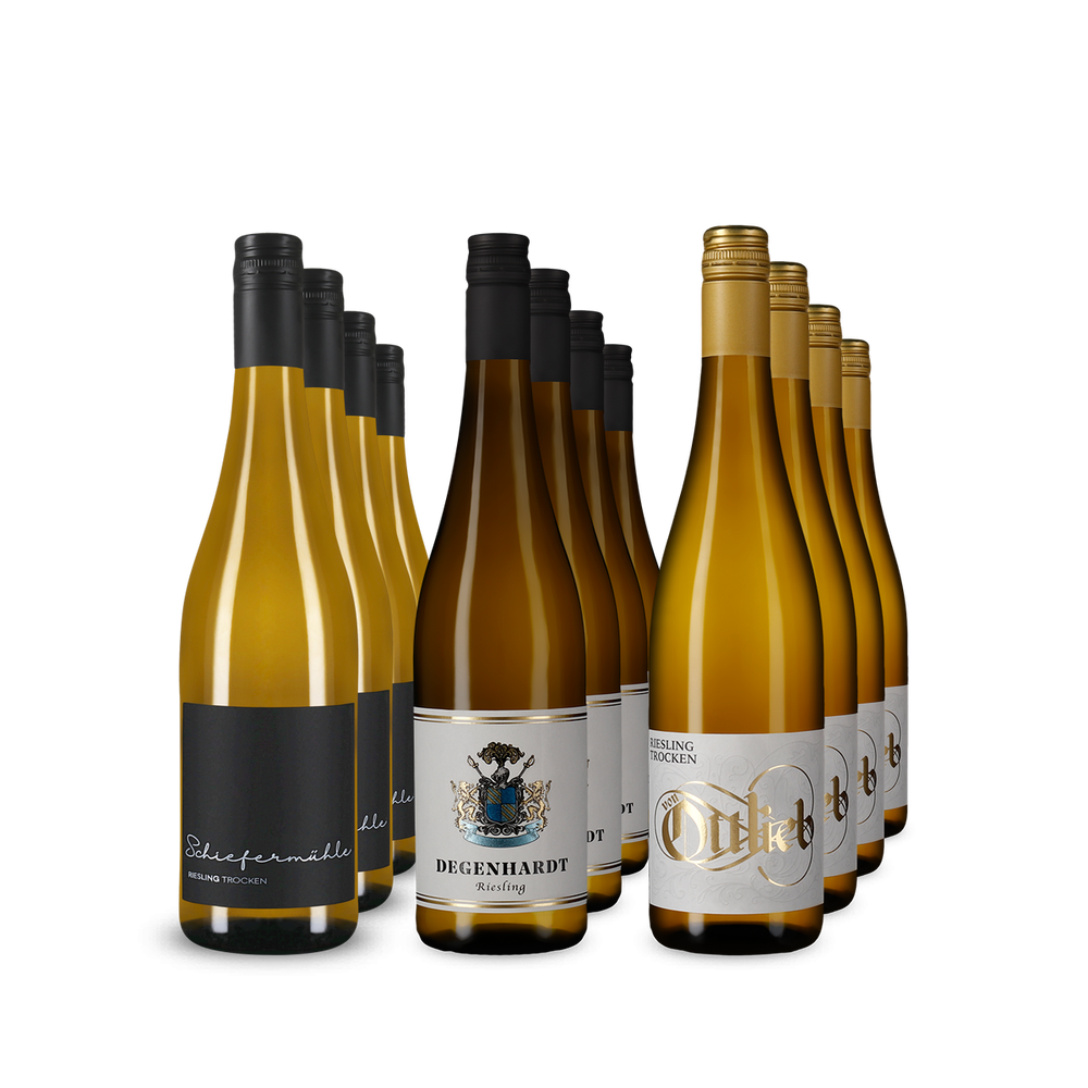 Rieslings phares en assortiment 3x4