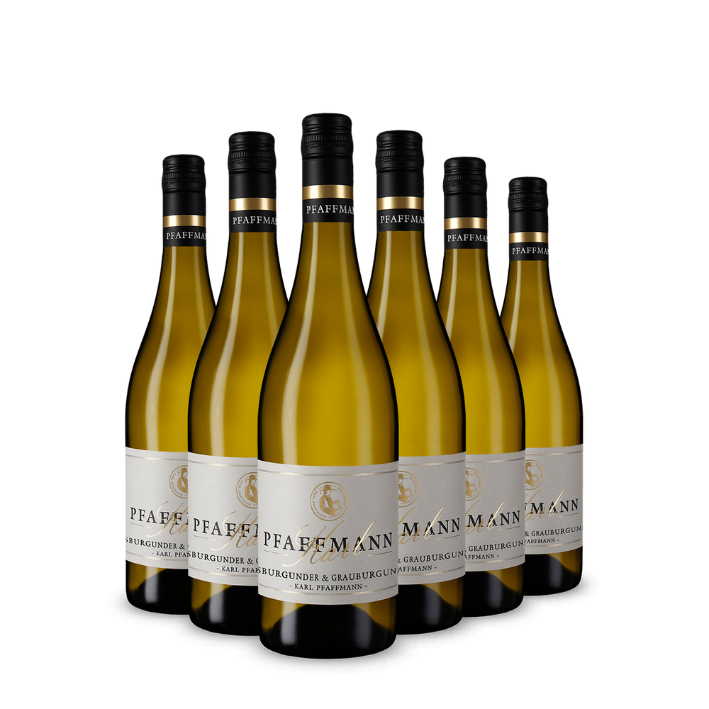 6 bouteilles Edition Karl Pfaffmann pinot blanc et pinot gris sec 2025