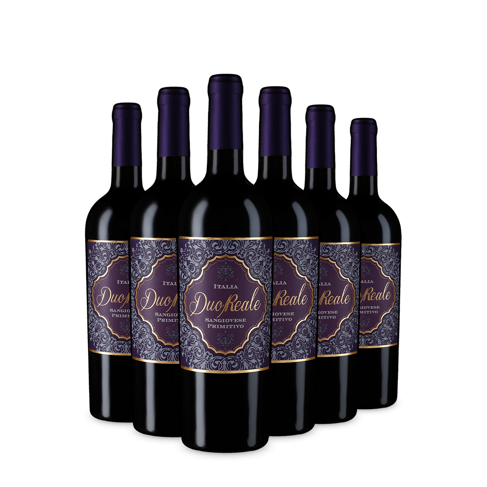6 bouteilles Duo Reale Sangiovese Primitivo 2025