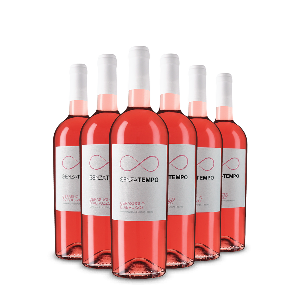 6 bouteilles Senza Tempo Cerasuolo d'Abruzzo Rosato 2025