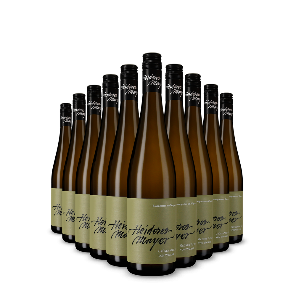 10 bouteilles Grüner Veltliner vom Wagram 2025