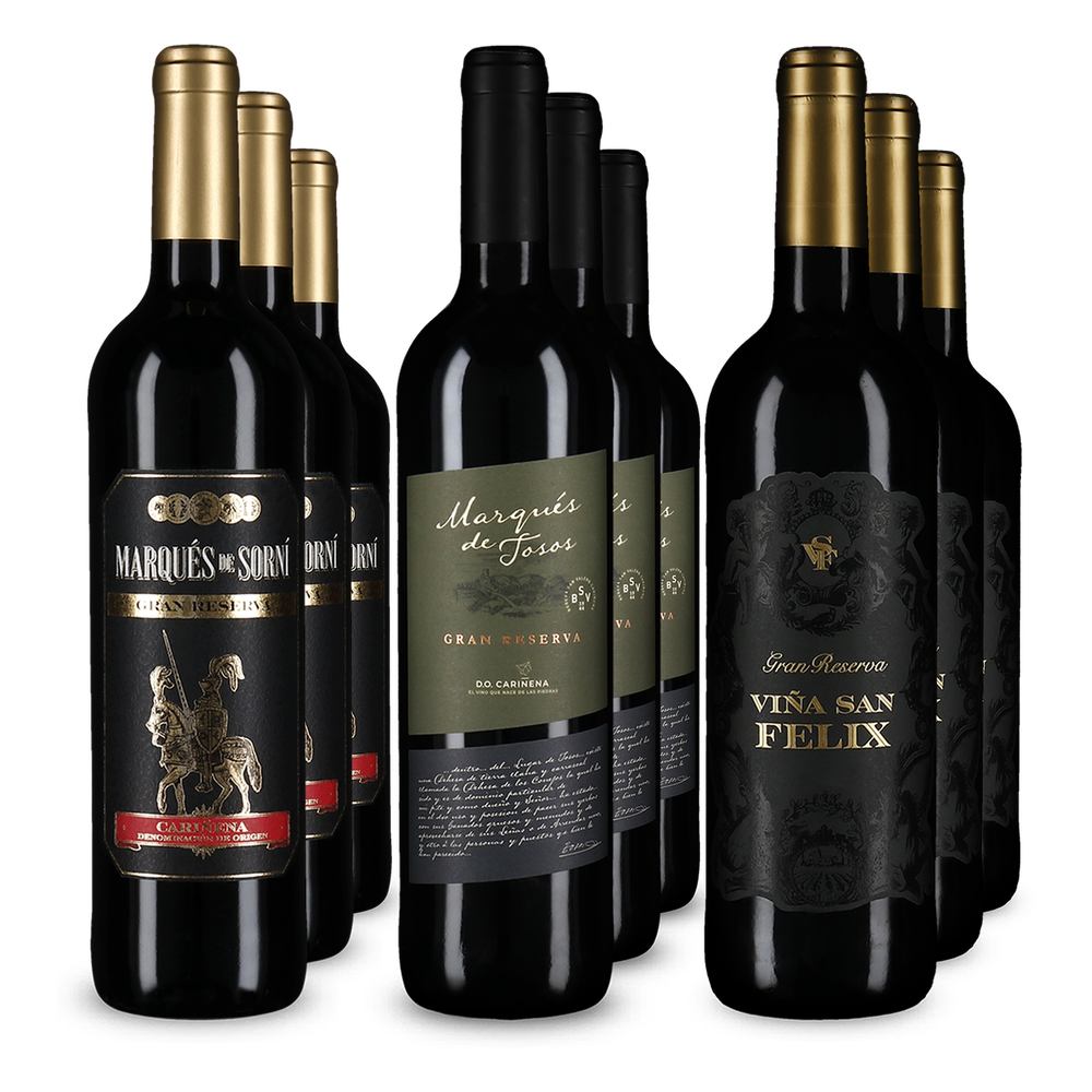 Gran Reserva : le trio en assortiment avantages 3x3