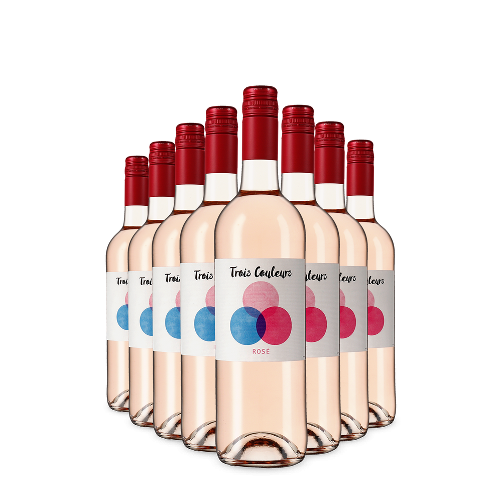 8 bouteilles de rosé 2025