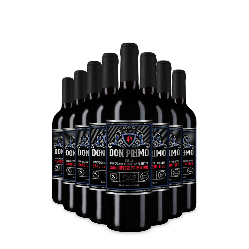 8 bouteilles de Sangiovese Primitivo 2025
