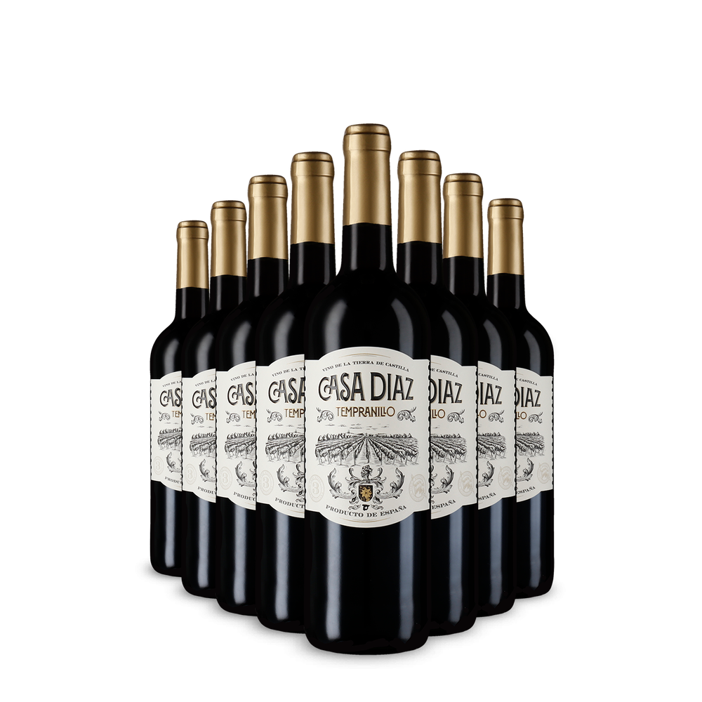 8 bouteilles de Tempranillo 2025