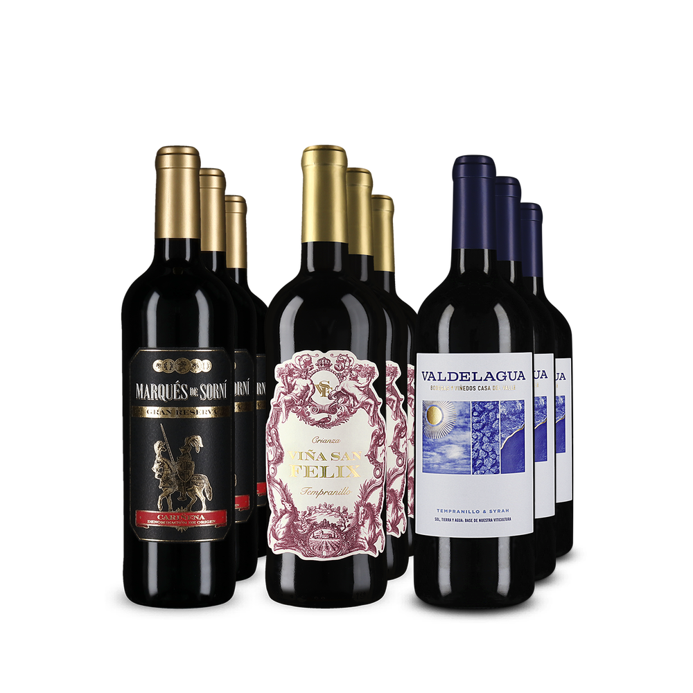 3x3 Vins rouges primés d'Espagne