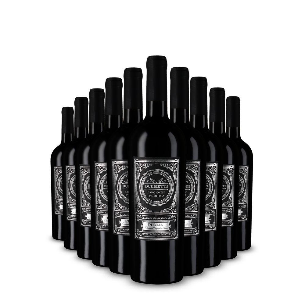 10 bouteilles Sangiovese Primitivo 2025