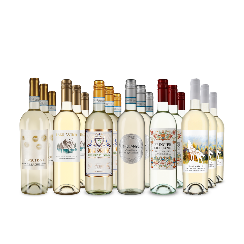 6x3 Délices estivaux de Pinot Grigio en assortiment XXL