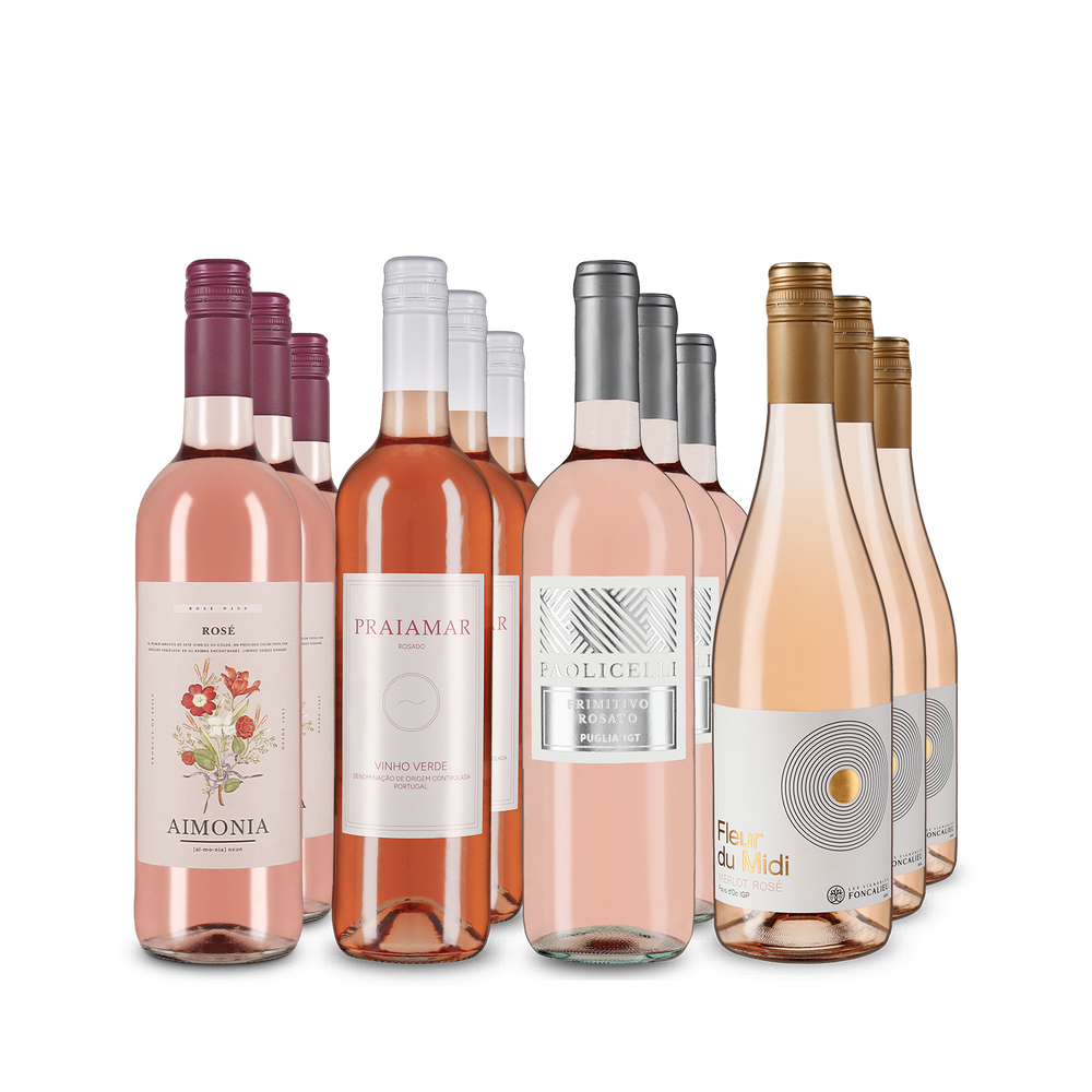 4x3 Diversité de rosés internationaux