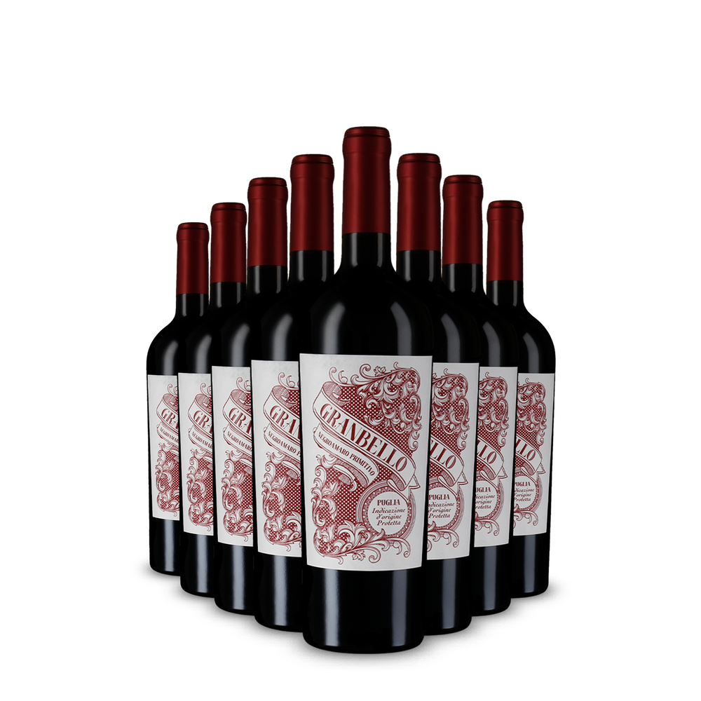 8x Negroamaro Primitivo 2025