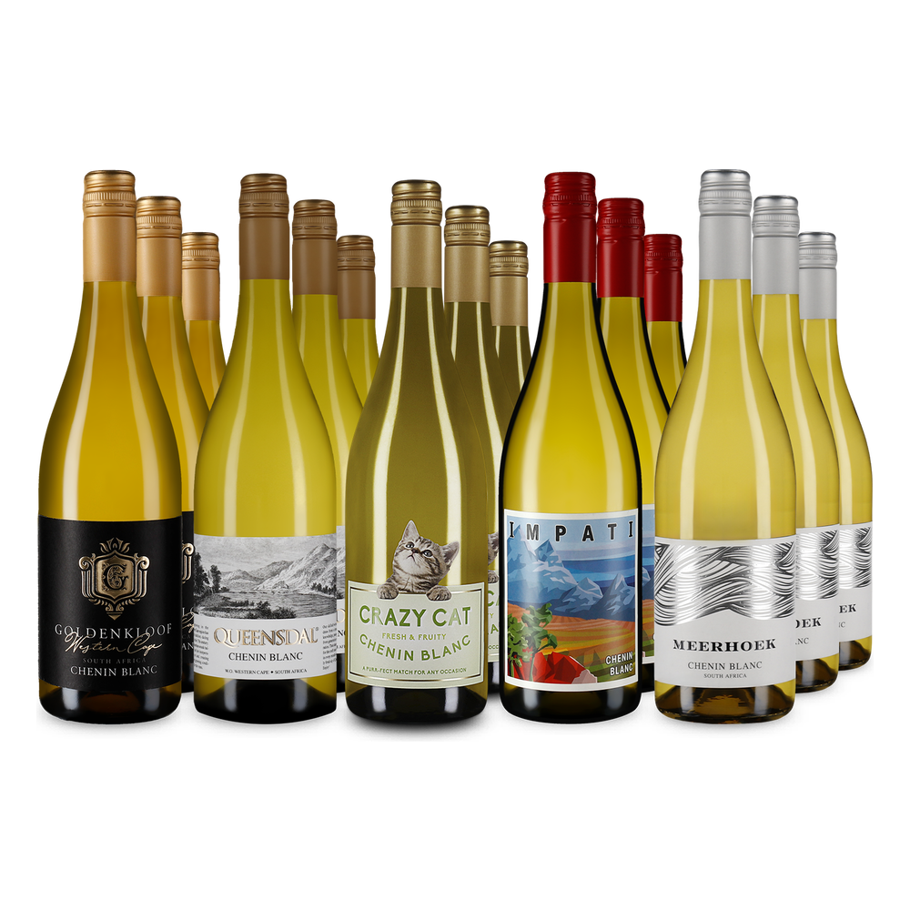 5x3 Chenin Blanc : le classique blanc d'Afrique du Sud en assortiment XXL