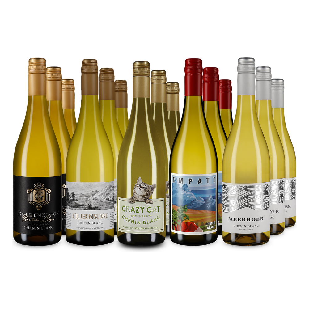 5x3 Chenin Blanc : le classique blanc d'Afrique du Sud en assortiment XXL