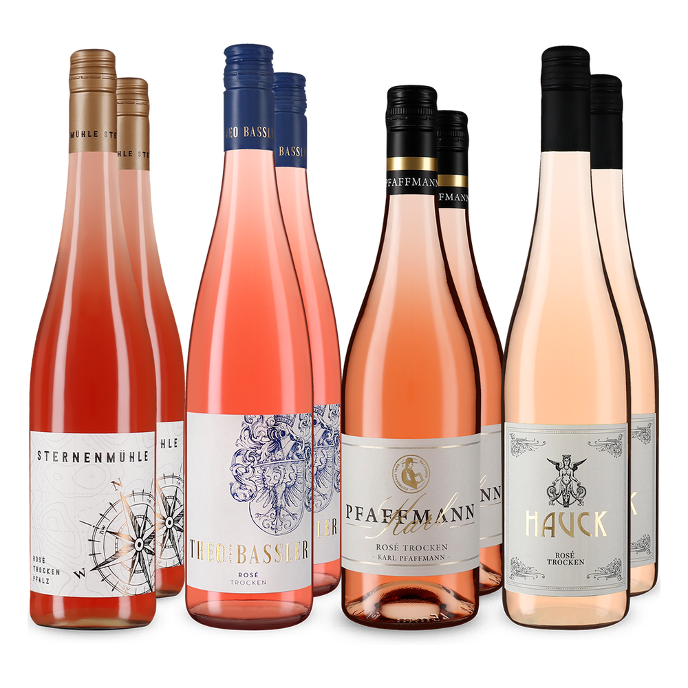 4x2 Rosés allemands favoris en offre avantageuse