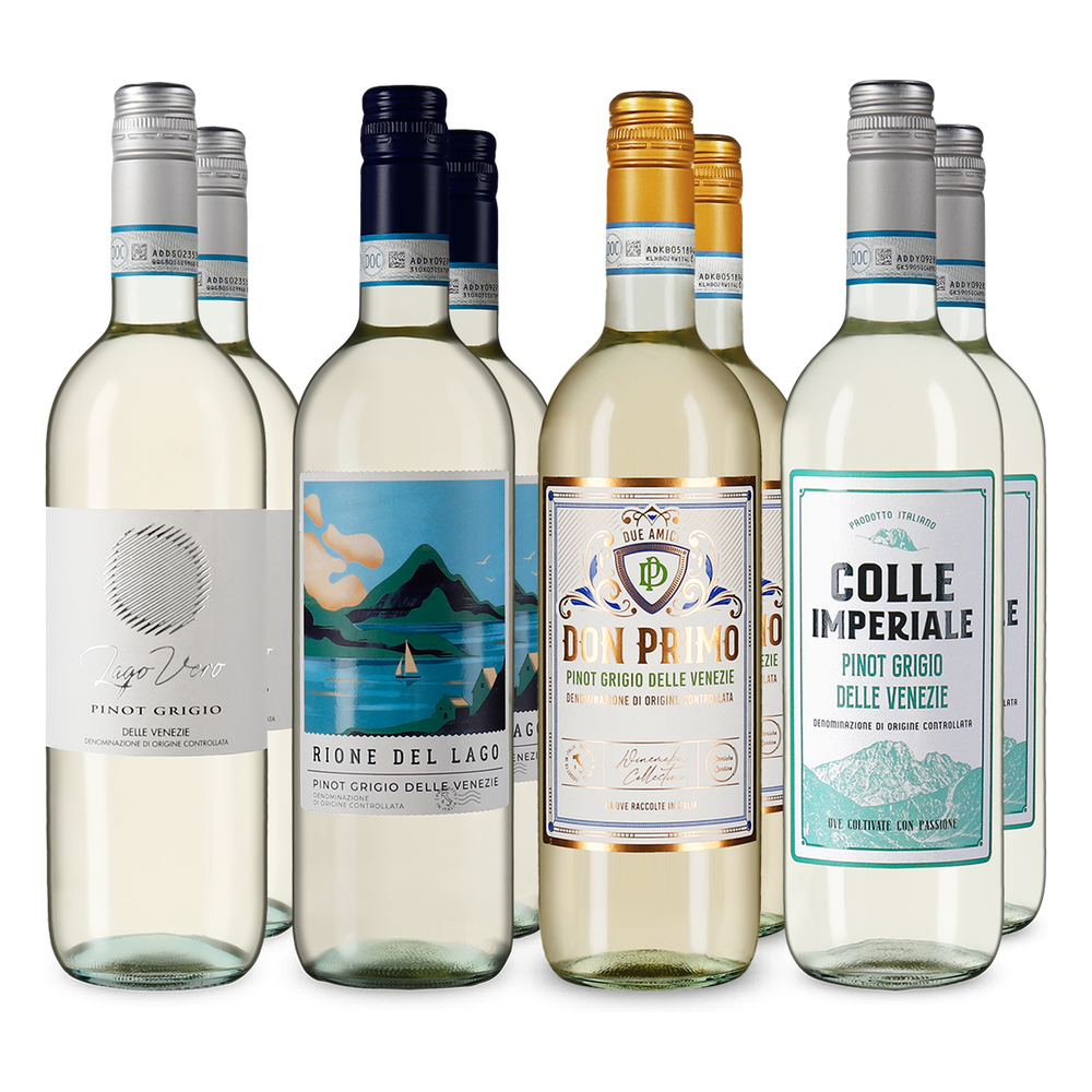 4x2 Pinot Grigio : classiques sélectionnés