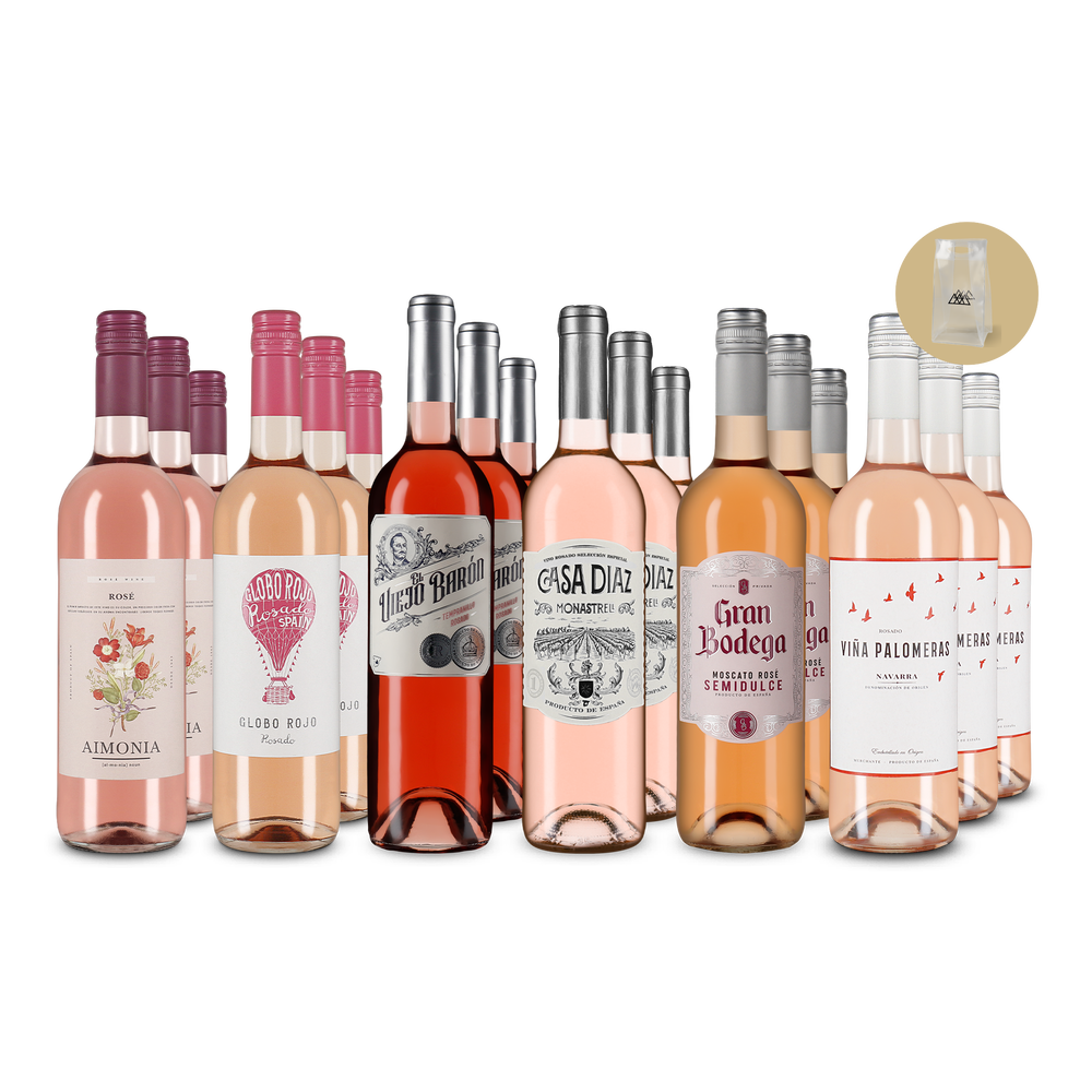 6x3 Rosados : rosés méditerranéens + Ice-Bag