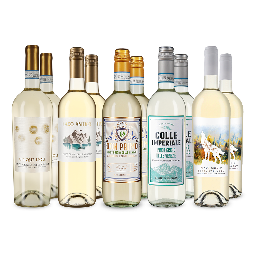 5x2 Sélection pinot grigio estival