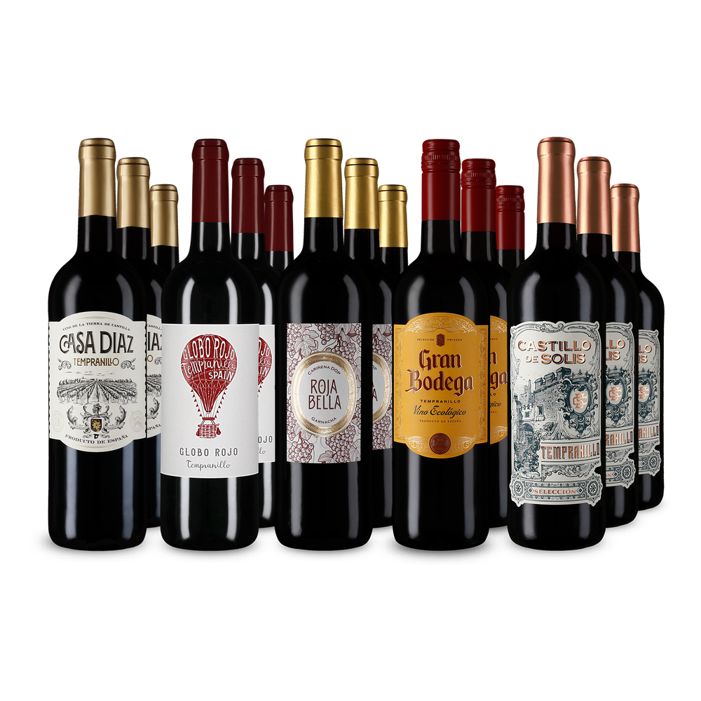 5x3 Vins rouges espagnols : sélection estivale à prix avantageux