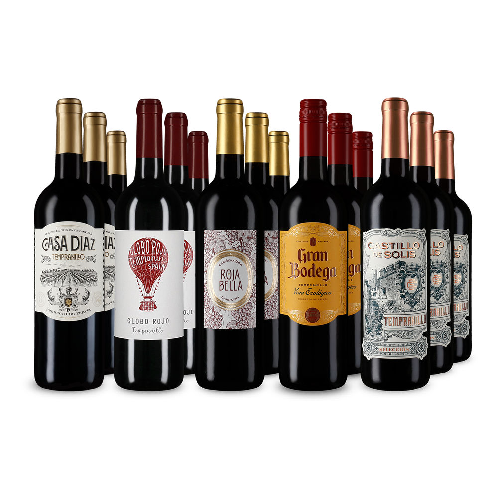 5x3 Vins rouges espagnols : sélection estivale à prix avantageux