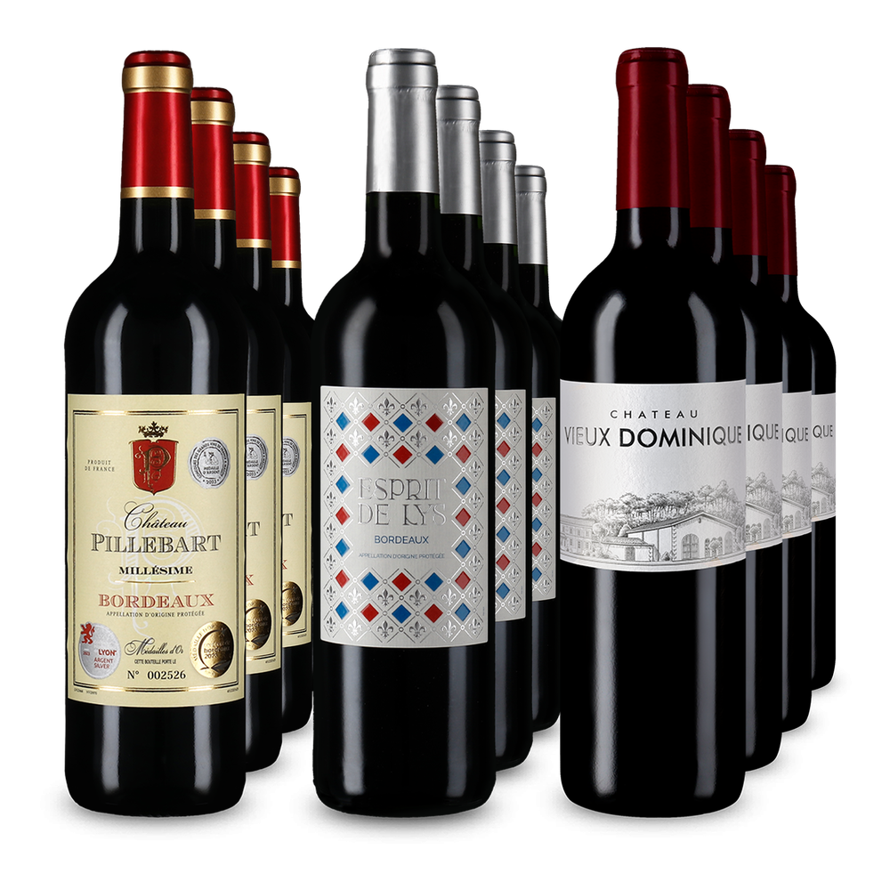 3x4 Collection Bordeaux en coffret avantageux