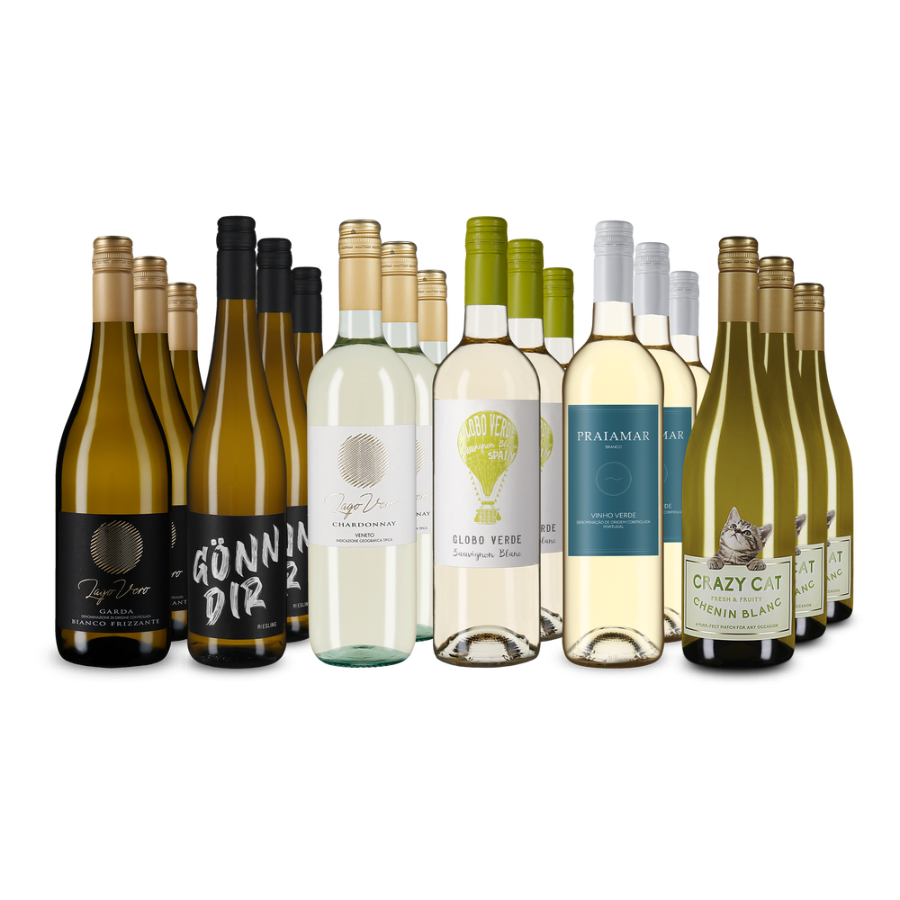 6x3 vins blancs primés à l'or