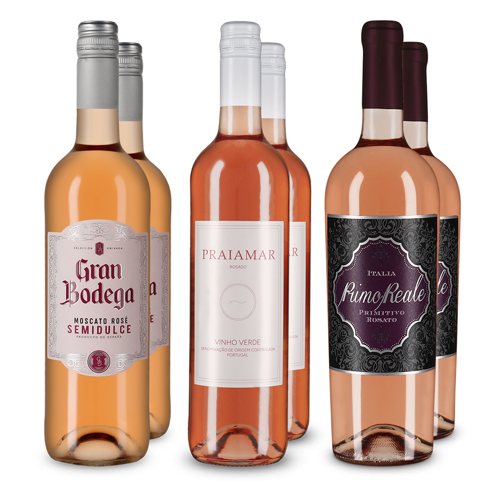 3x2 Rosés fruités préférés : moelleux et demi-sec
