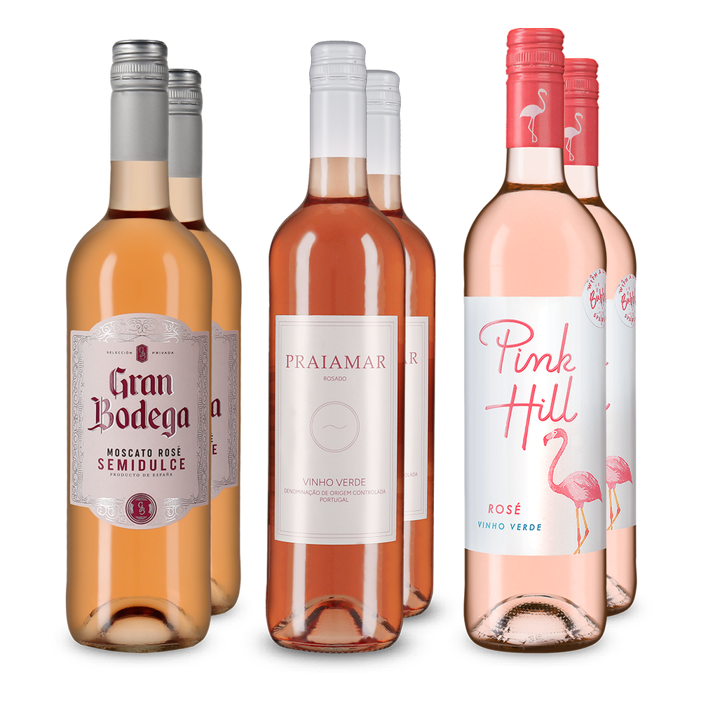 3x2 Rosés fruités préférés : moelleux et demi-sec