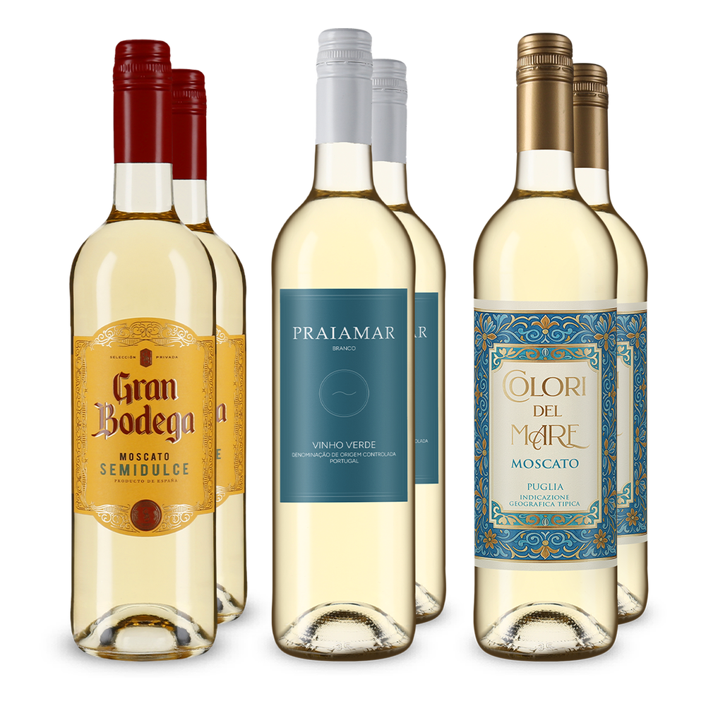 3x2 Vins blancs fruités préférés : moelleux et demi-secs