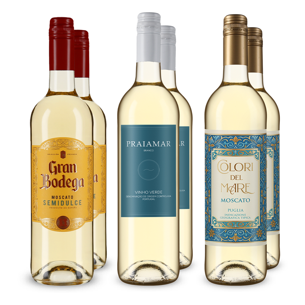 3x2 Vins blancs fruités préférés : moelleux et demi-secs