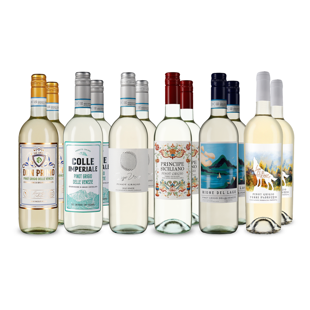 6x2 Diversité de pinots grigios