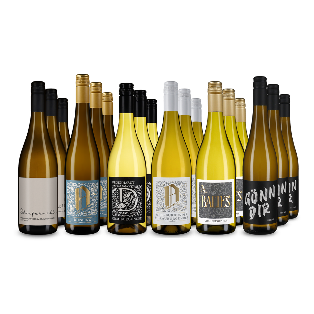 6x3 Classiques allemands de vin blanc au meilleur prix
